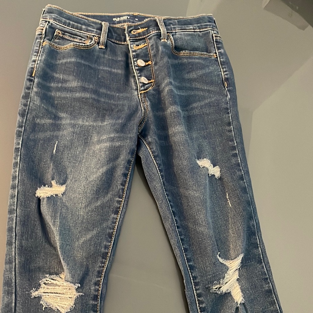 Rockstar jeggins high-rise by Old Navy